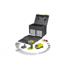 Дрель-шуруповерт Ryobi ONE+ RCD18021A206 + набор оснастки 5133001952