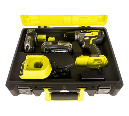 Бесщеточная дрель-шуруповерт Ryobi ONE+ R18DDBL-225B 5133003611