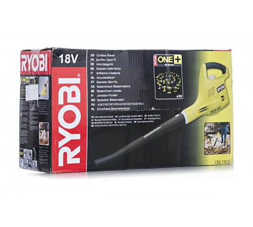 Аккумуляторная воздуходувка Ryobi ONE+ OBL1802 5133000731