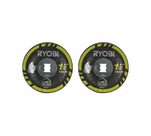 Насадка для прямошлифмашины RAR507-2 2 шт, 38 мм Ryobi 5132005855