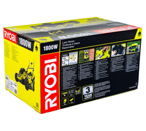 Газонокосилка Ryobi RLM18E40H 5133002347