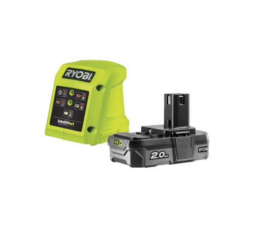 Набор аккумулятор (18 В; 2.0 Ач; Li-Ion) + зарядное устройство RC18115-120VSE Ryobi 5133004897