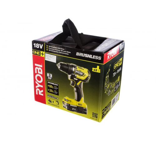 Бесщеточная дрель-шуруповерт Ryobi ONE+ R18DD5-220S 5133003733