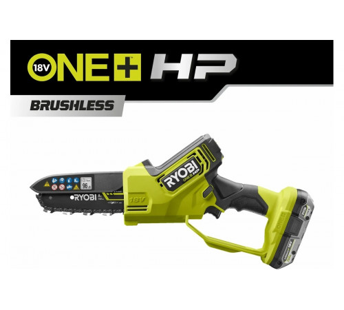 Бесщеточная цепная пила Ryobi ONE+ 18В RY18PSX15A-120 15 см 5133005780