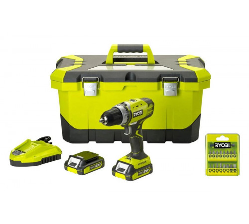 Компактная дрель-шуруповерт Ryobi R14DDE-LL25T/17 5133002451