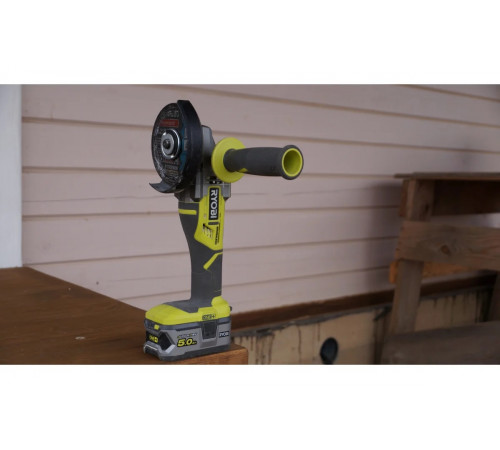 Углошлифмашина бесщеточная Ryobi ONE+ R18AG7-0  без аккумулятора в комплекте 5133002852