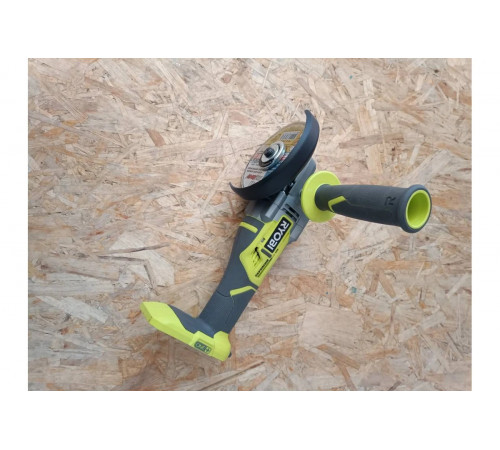 Углошлифмашина бесщеточная Ryobi ONE+ R18AG7-0  без аккумулятора в комплекте 5133002852