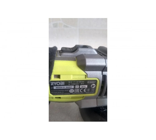Углошлифмашина бесщеточная Ryobi ONE+ R18AG7-0  без аккумулятора в комплекте 5133002852