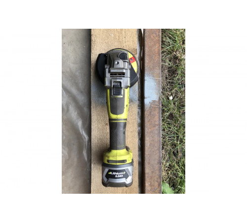 Углошлифмашина бесщеточная Ryobi ONE+ R18AG7-0  без аккумулятора в комплекте 5133002852
