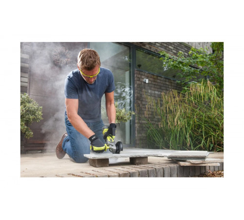 Углошлифмашина бесщеточная Ryobi ONE+ R18AG7-0  без аккумулятора в комплекте 5133002852