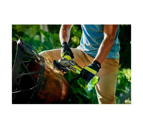 Углошлифмашина бесщеточная Ryobi ONE+ R18AG7-0  без аккумулятора в комплекте 5133002852