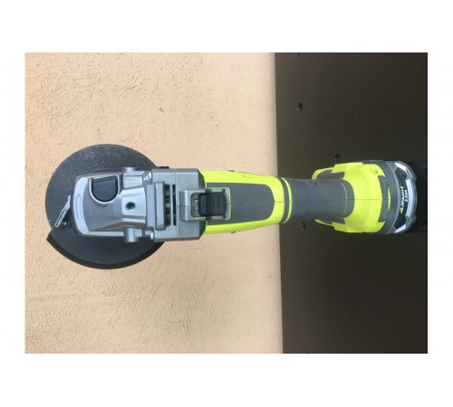 Углошлифмашина бесщеточная Ryobi ONE+ R18AG7-0  без аккумулятора в комплекте 5133002852
