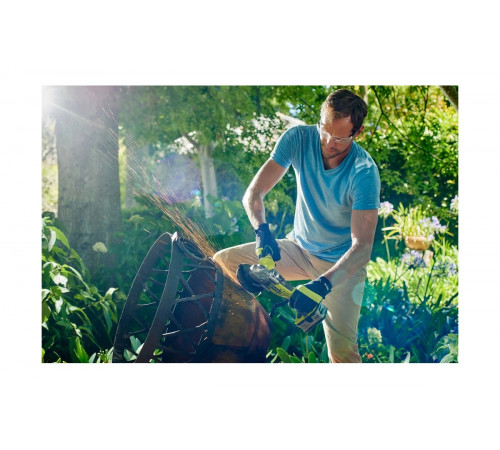 Углошлифмашина бесщеточная Ryobi ONE+ R18AG7-0  без аккумулятора в комплекте 5133002852