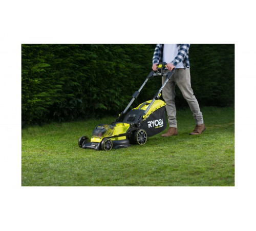 Бесщеточная газонокосилка Ryobi ONE+ RY18LMX40B-0 5133005479