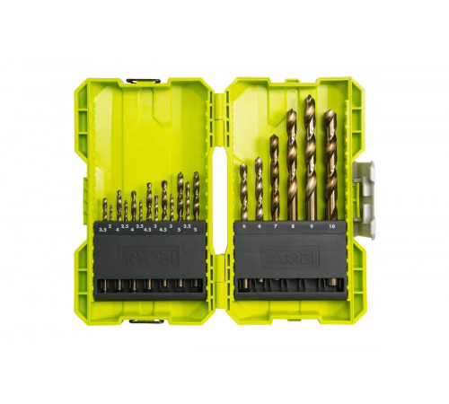 Набор сверл по металлу RAK19HHS2 (19 шт; 2-10 мм) Ryobi 5132004390