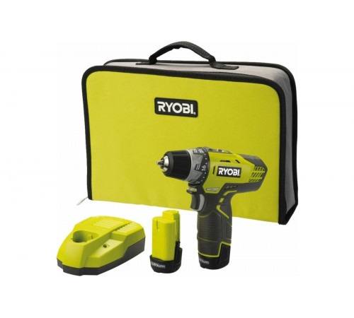 Аккумуляторная дрель-шуруповерт Ryobi R12DD-LL13S 5133001802