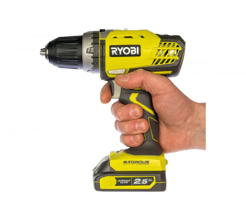 Компактная дрель-шуруповерт Ryobi R14DDE-LL25S 5133002212