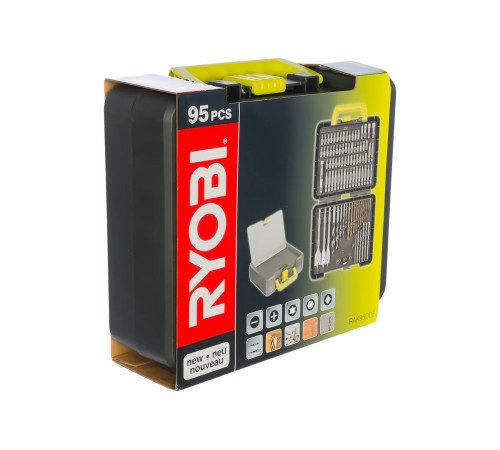 Набор бит и сверл (95 предметов) Ryobi RAK95DDF 5132002278