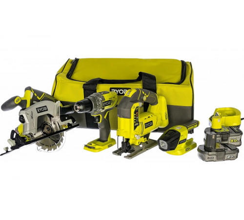 Набор аккумуляторных инструментов Ryobi ONE+ R18CK4A-252S 5133003579