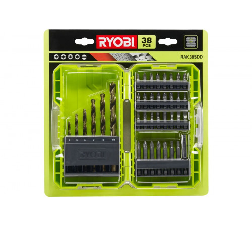 Набор бит и сверл RAK38SDD 38 шт Ryobi 5132003303