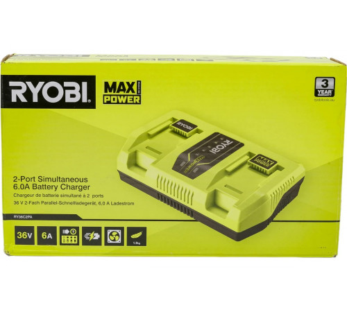 Зарядное устройство RY36C2PA 36В Ryobi 5133005741