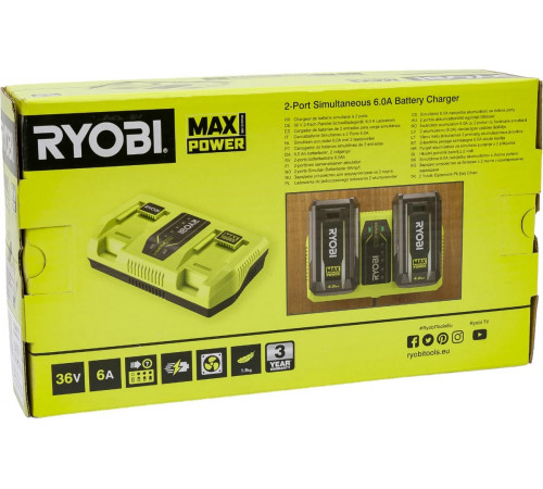 Зарядное устройство RY36C2PA 36В Ryobi 5133005741