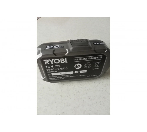 Аккумулятор (18 В, LI-ION, 2.0 Ач) ONE+ RB18L20 Ryobi 5133002737