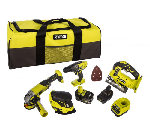Набор инструментов Ryobi ONE+ R18CK4B-252S 5133003620
