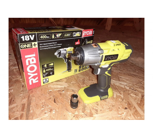 Ударный гайковерт Ryobi ONE+ R18IW3-0 5133002436