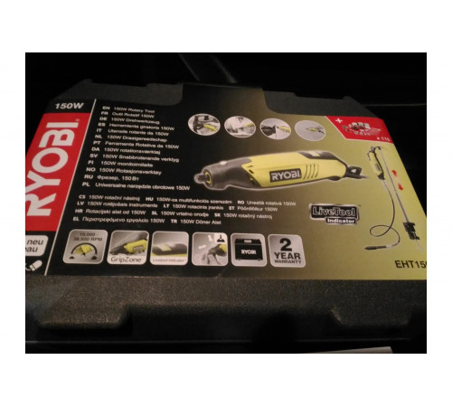 Прямошлифовальная машинка Ryobi EHT150V 5133000754