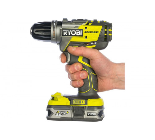 Бесщеточная дрель-шуруповерт Ryobi ONE+ R18DDBL-LL25B 5133002439