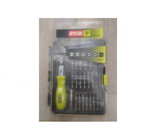 Набор бит и торцевых головок 59 шт. Ryobi RAK59SD 5132002251