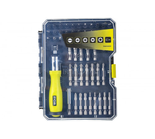 Набор бит и торцевых головок 59 шт. Ryobi RAK59SD 5132002251