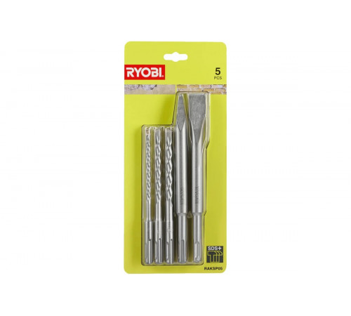 Буры и долота RAKSP05 (5 шт; SDS+) Ryobi 5132004837
