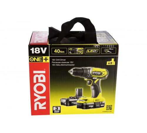 Дрель-шуруповерт Ryobi ONE+ R18DD2-213S 5133004374