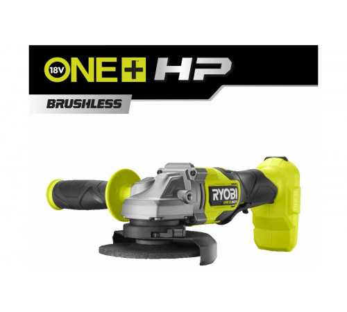 Бесщеточная углошлифмашина Ryobi ONE+ RAG18X-0 5133005011