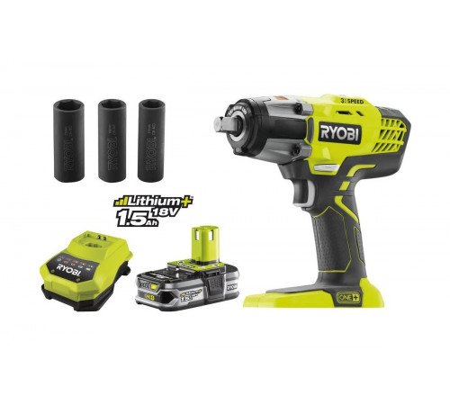 Импульсный гайковерт Ryobi ONE+ R18iW3-L15S 5133002476