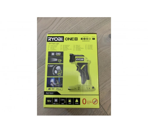 Фонарь Ryobi ONE+ RLF18-0 18В 5133005387