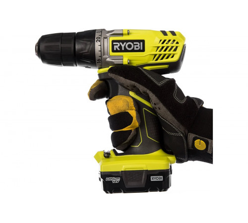 Аккумуляторная дрель-шуруповерт Ryobi R12SD-L13G 5133002322