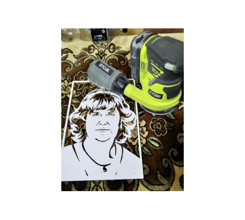 Эксцентриковая шлифмашина Ryobi ONE+ R18ROS-0 5133002471