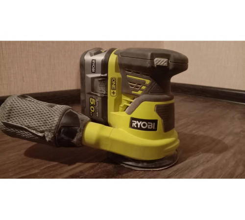 Эксцентриковая шлифмашина Ryobi ONE+ R18ROS-0 5133002471