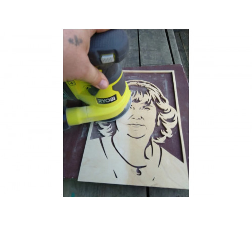 Эксцентриковая шлифмашина Ryobi ONE+ R18ROS-0 5133002471