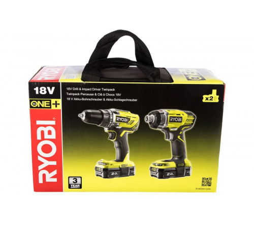 Набор инструмента Ryobi ONE+ R18DDID-220S 5133003577
