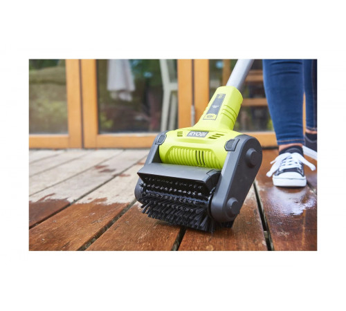 Щеточная машина с металлической и нейлоновой щетками Ryobi ONE+ OPC1815 5133004467