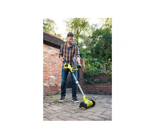 Щеточная машина с металлической и нейлоновой щетками Ryobi ONE+ OPC1815 5133004467