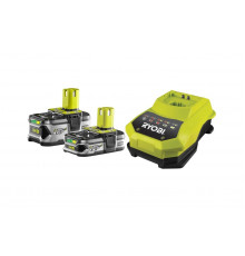 Набор Ryobi ONE+ RBC18LL415 5133002600 аккумулятор (18 В; 1,5 А*ч/4 А*ч; Li-Ion) 2 шт. и зарядное устройство