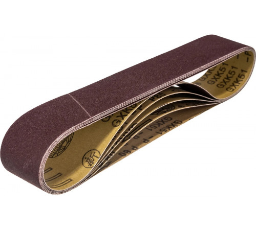 Лента шлифовальная BSS50A5 (5 шт; 50х686 мм, зернистость 80) Ryobi 5132003684