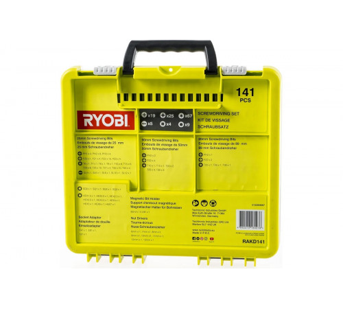 Набор бит (141 шт.) Ryobi RAKD141 5132004667