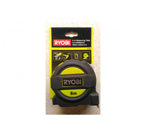 Рулетка, 8м Ryobi RTM8M 5132004361
