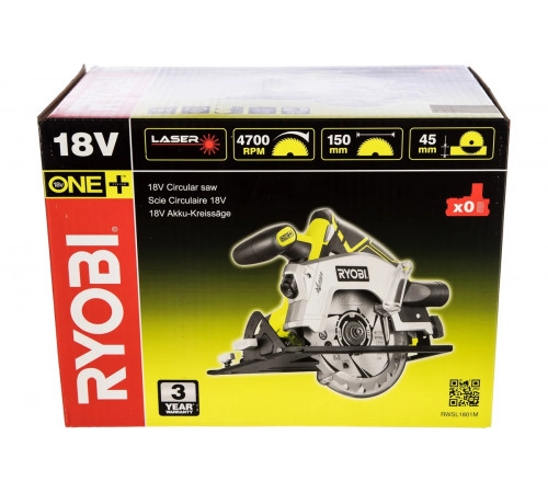 Дисковая пила Ryobi ONE+ RWSL1801M 5133001164